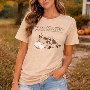 Mooooody Cow | Graphic T-Shirt